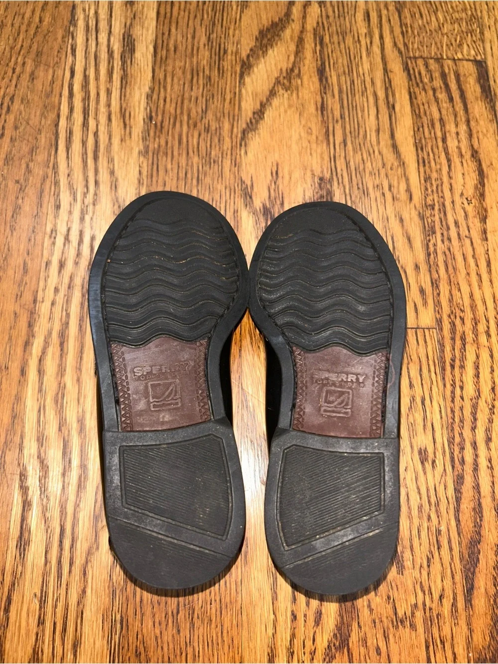 Sperry Top-Sider Boys Black Leather Penny Loafers Size 11